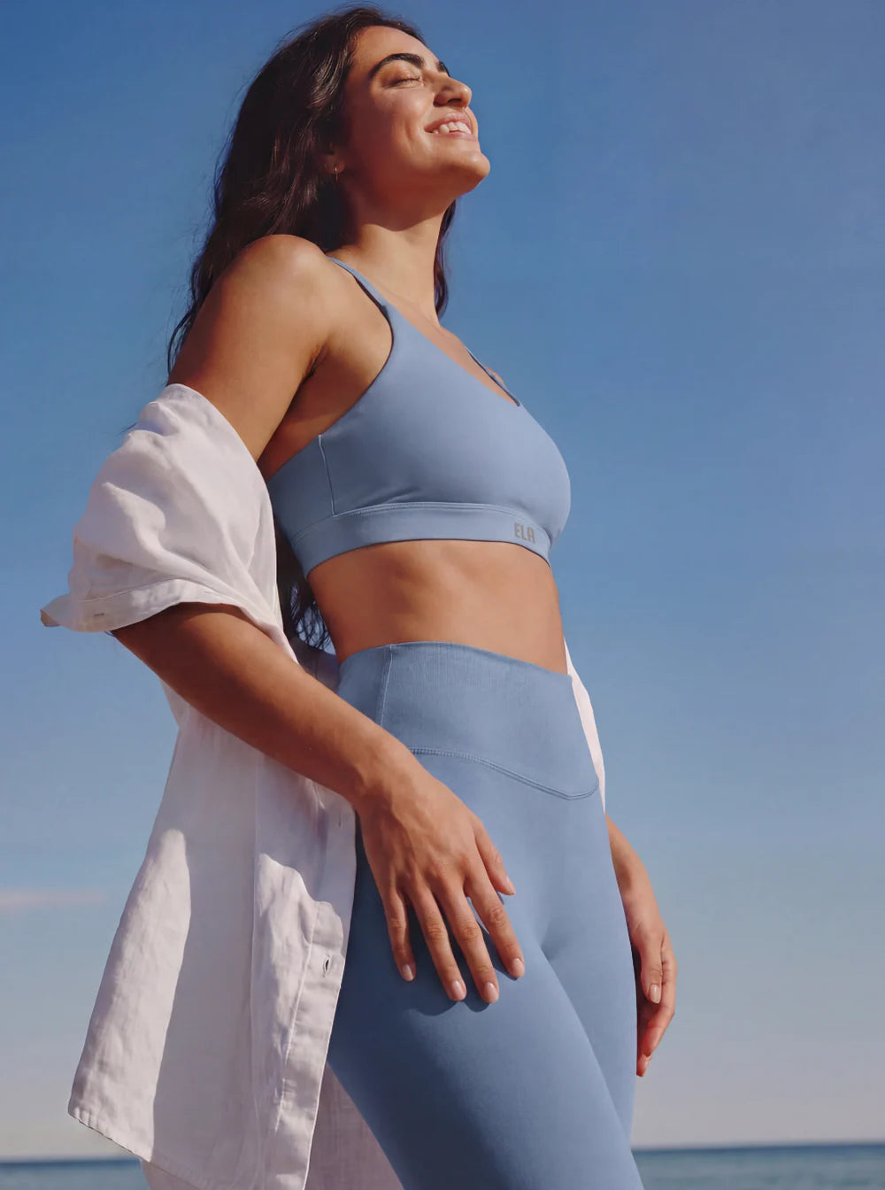 BLUE GYMWEAR SET